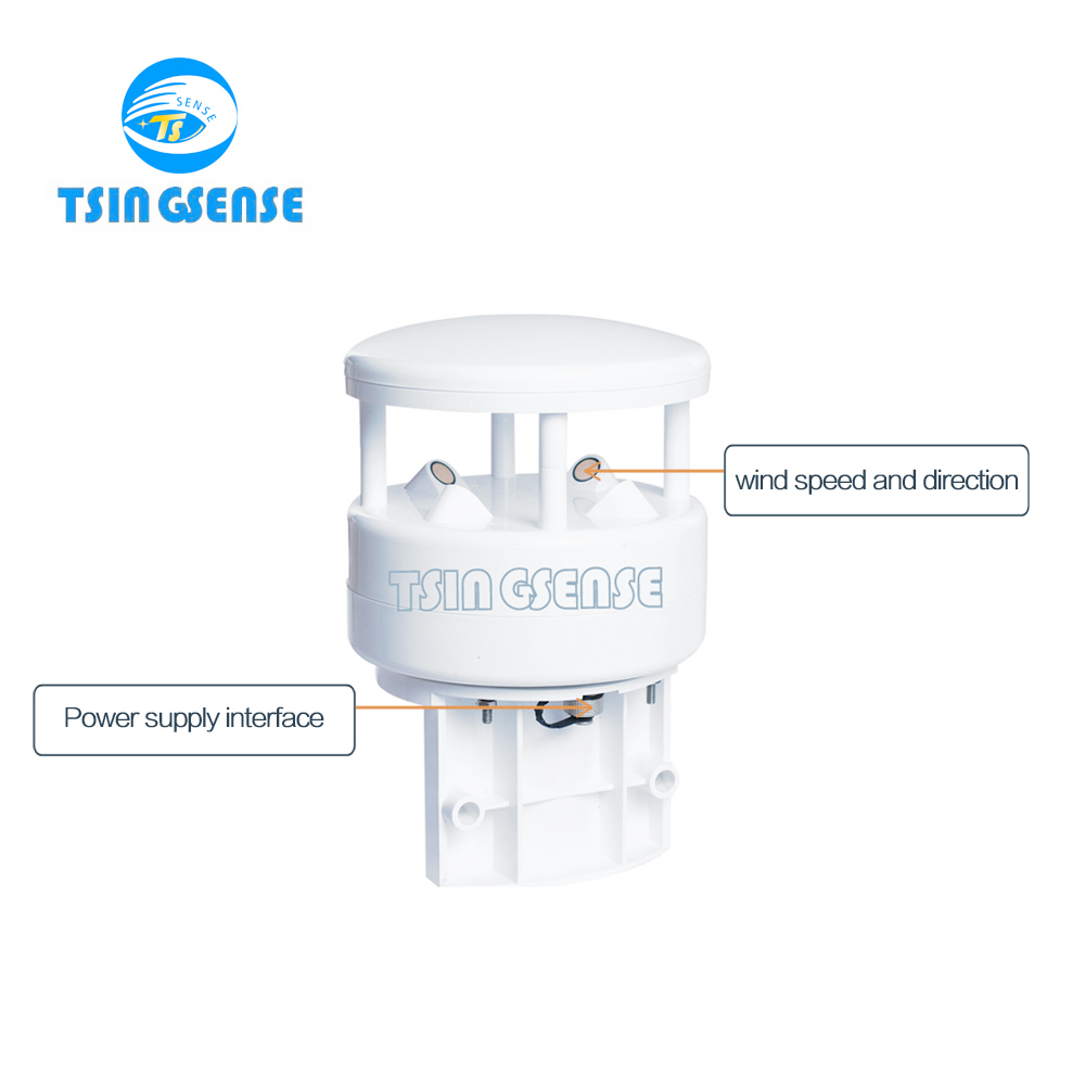 wts200 ultrasonic wind speed sensor and wind 1